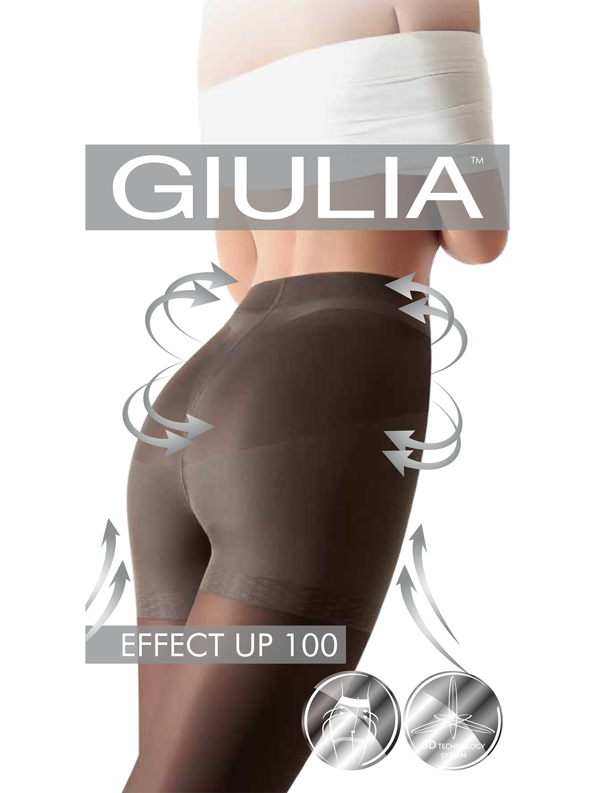 Колготки Giulia EFFECT UP 100 MICRO 